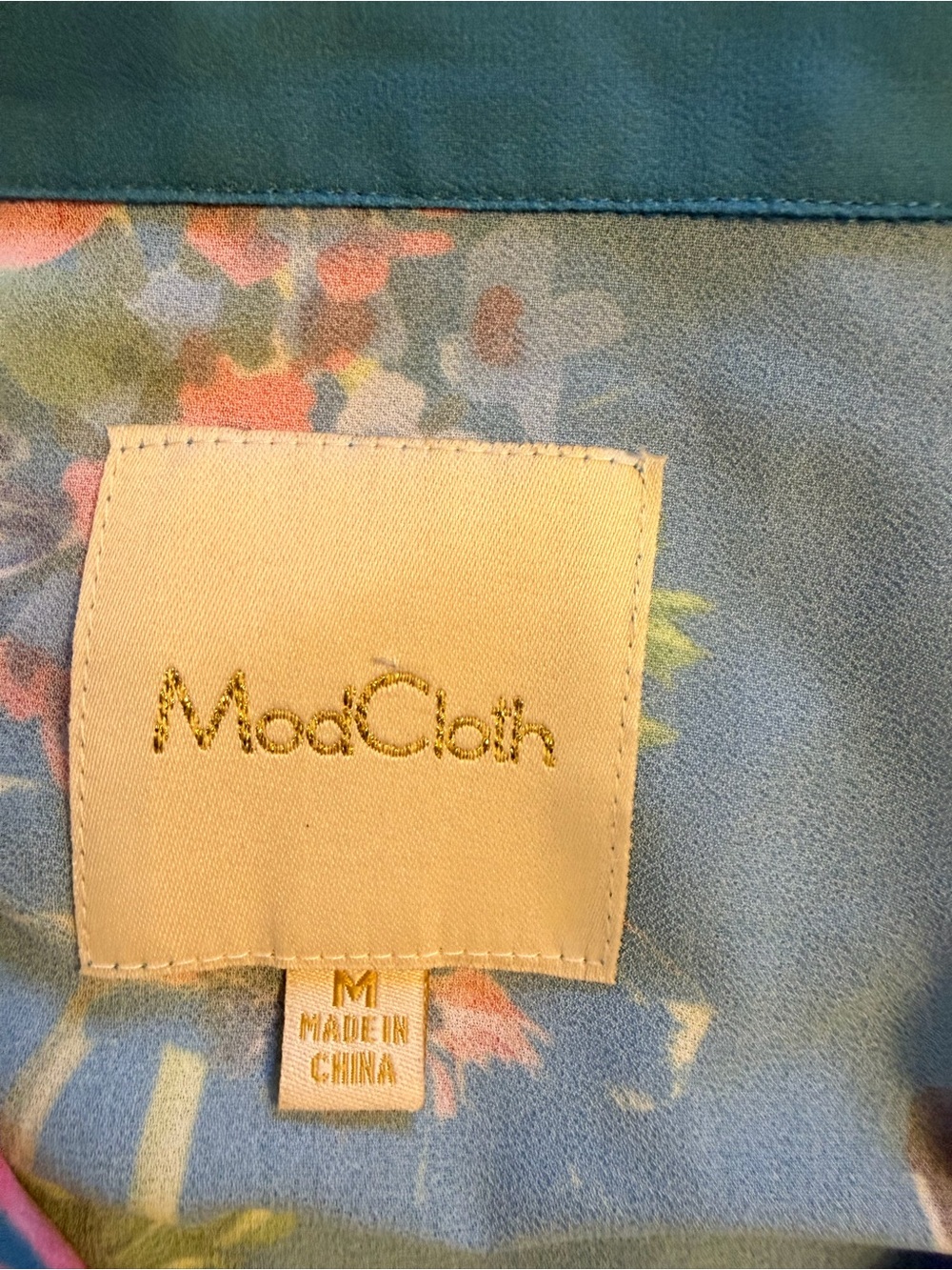 Modcloth Floral Blue Women’s Bag